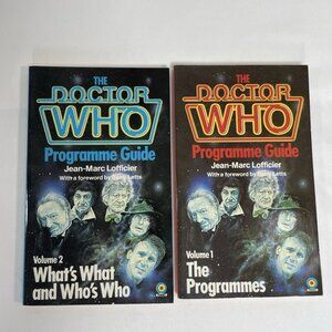 Doctor Who Programming Guide Paperbacks By Jean-Marc Lofficer Vintage Excellent